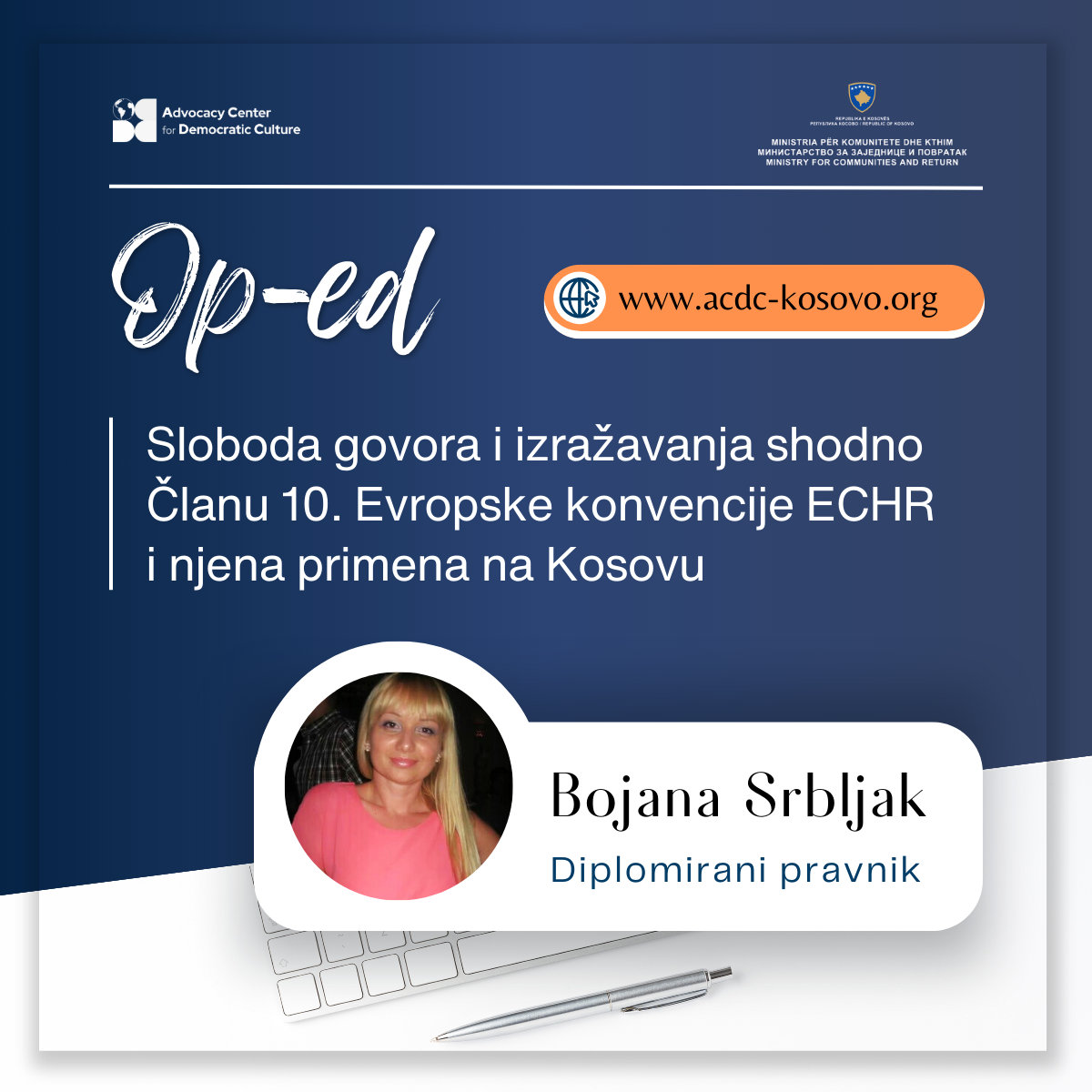 op-ed-sloboda-govora-i-izrazavanja-shodno-clanu-10-evropske-konvencije-echr-i-njena-primena-na-kosovu