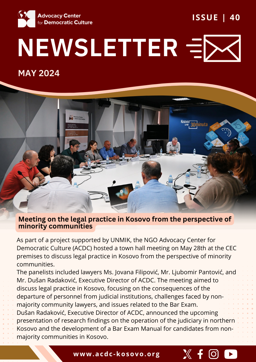 Newsletter #40/24 May	