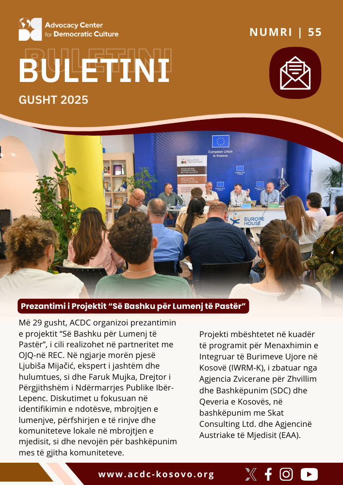 Buletini #55/25 gusht